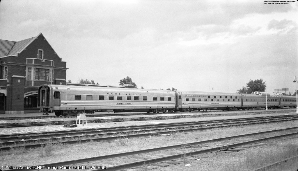 CB&Q 10-6 Sleeper 491 "Silver Ravine"